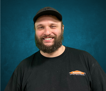Robby Holloway, team member at SERVPRO of Columbia, Montour & Sullivan Counties