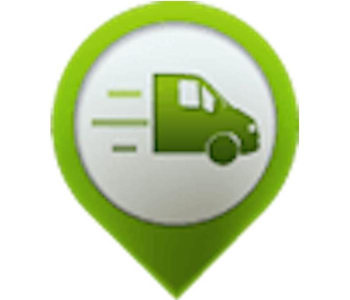 SERVPRO Green Truck Logo
